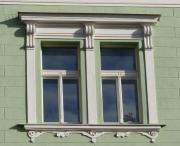 kastlová, špaletová dřevěná okna, repliky oken - detail Praha